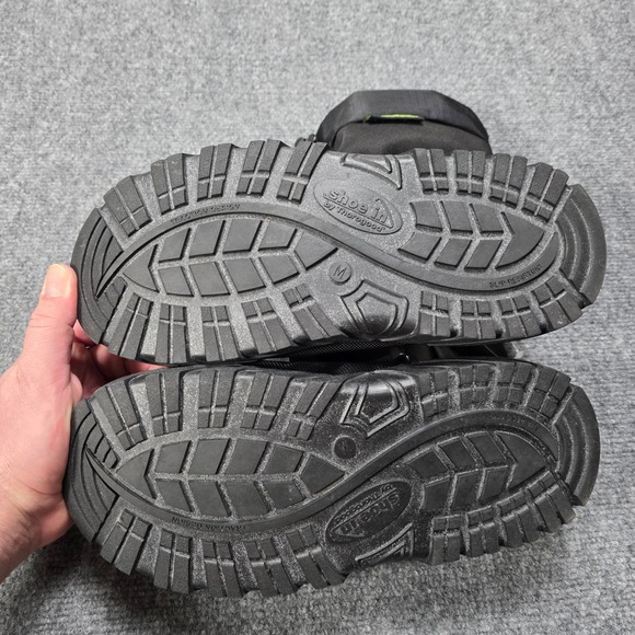 Thorogood Shoe In Avalanche Insulated Black Work Overshoe Size M Style 161 0300 - Picture 9 of 11